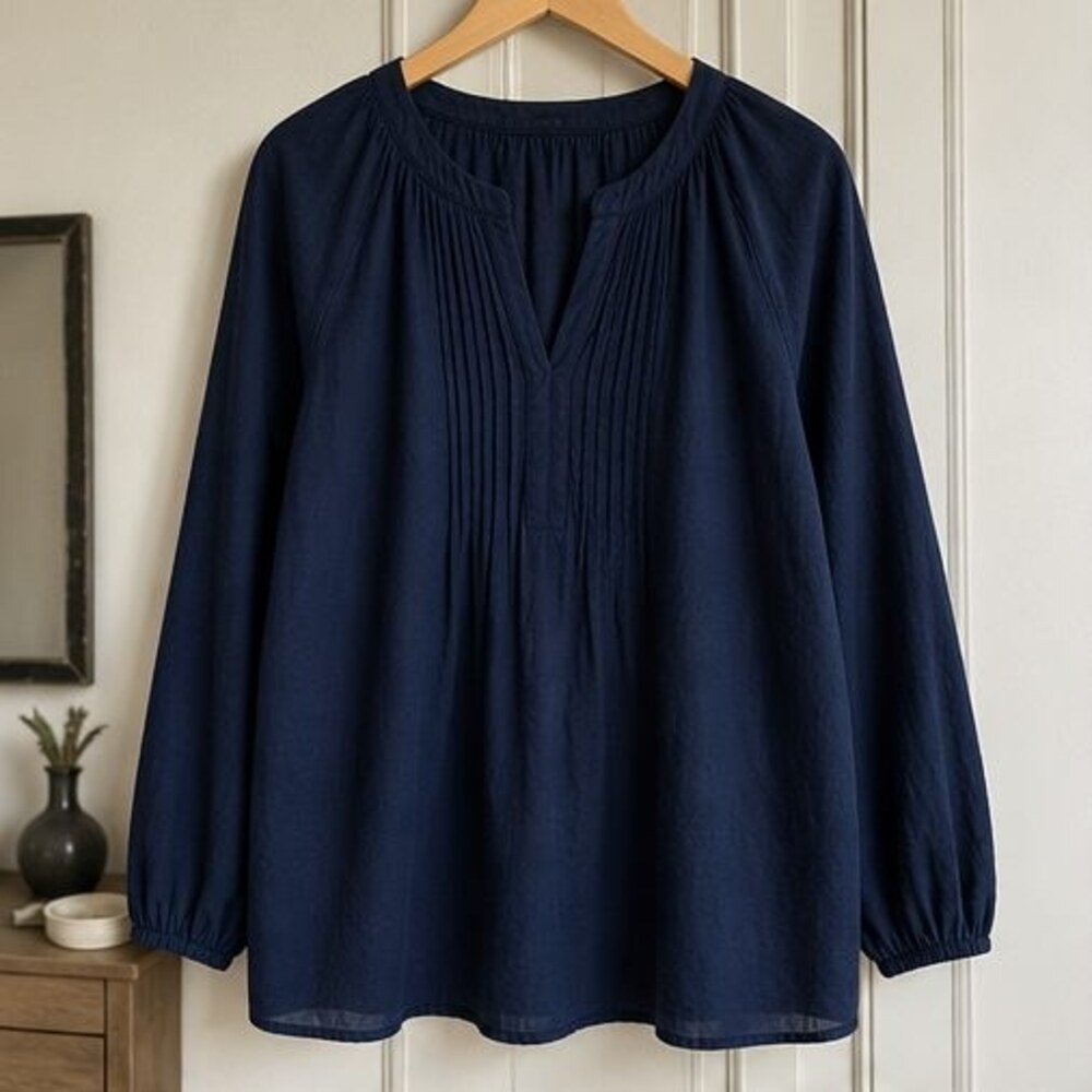 Teal Peplum Top